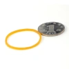 High-elasticity and durable industrial rubber band, cowhide band, eco-friendly rubber ring, diameter 6cm, yellow rubber ring XYR091527927 Specification image